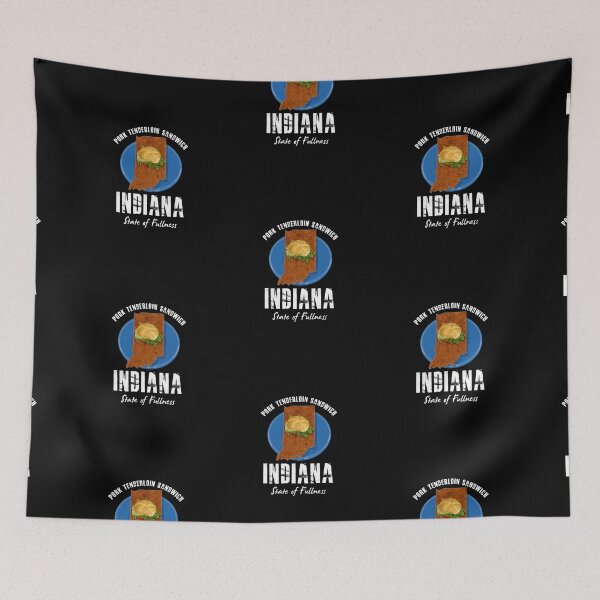 Item preview, Indiana Pork Loin Sandwich State Of Fullness designed and sold by twHistory.