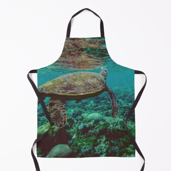 Item preview, Sea Turtle Photographed Underwater designed and sold by SquishStitches.