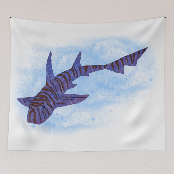 Item preview, Galaxy Zebra Bullhead Shark designed and sold by NancyMaeDesgins.