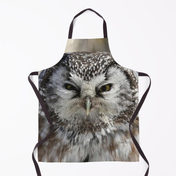 Item preview, Boreal owl close up designed and sold by locustgirl.