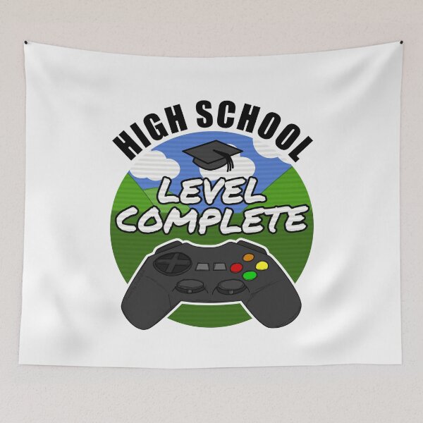 Item preview, High School Level Complete, Gamer designed and sold by doodlerob.