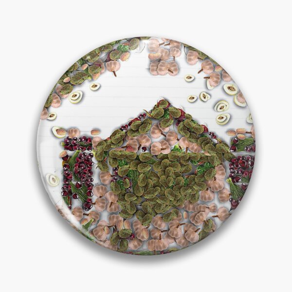 Item preview, Sea Island Vegetable and Fruit Cottage designed and sold by SeaChangeDesign.