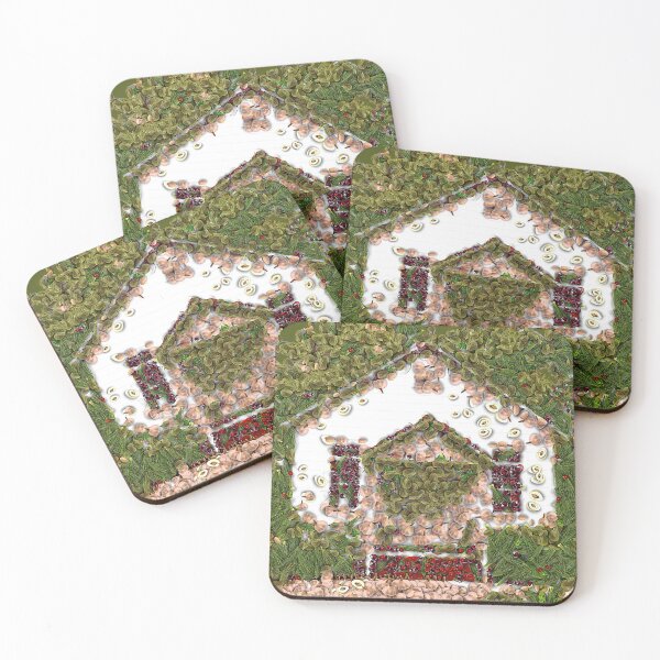 Item preview, Sea Island Vegetable and Fruit Cottage designed and sold by SeaChangeDesign.