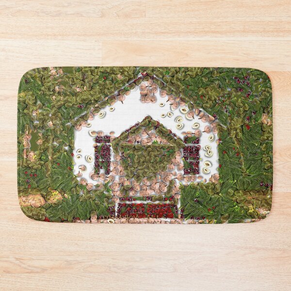 Item preview, Sea Island Vegetable and Fruit Cottage designed and sold by SeaChangeDesign.