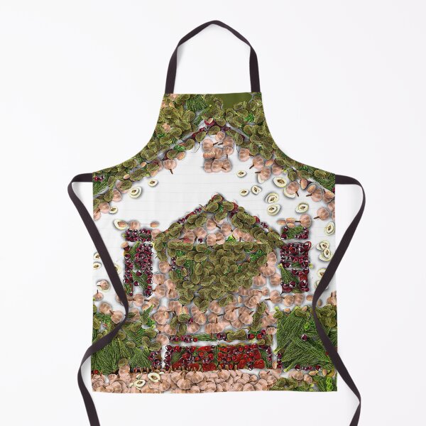 Item preview, Sea Island Vegetable and Fruit Cottage designed and sold by SeaChangeDesign.