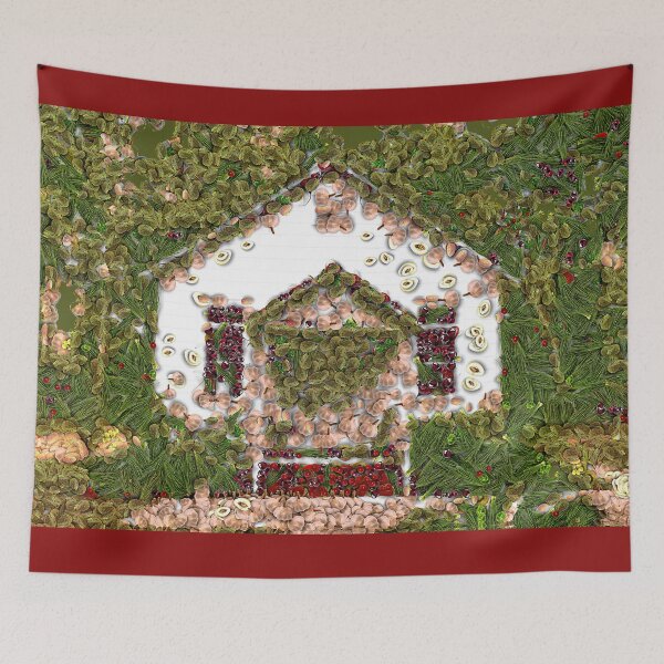 Item preview, Sea Island Vegetable and Fruit Cottage designed and sold by SeaChangeDesign.