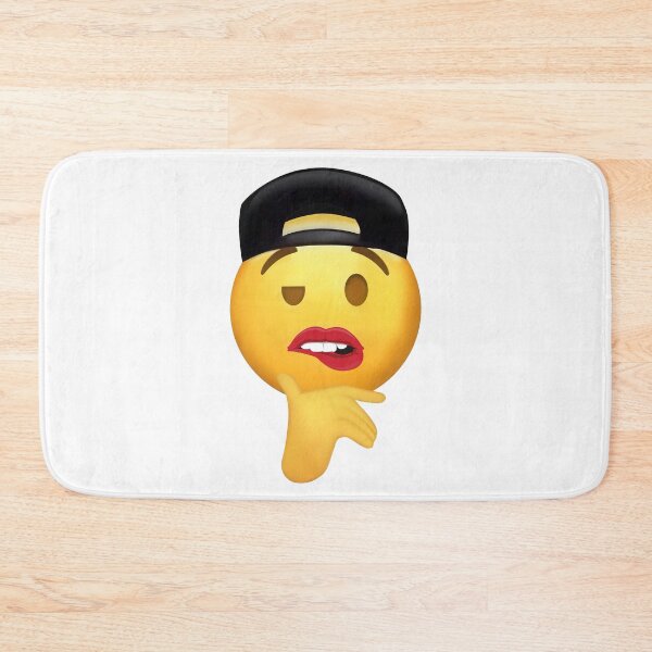 Item preview, Biting Lip Emoji Fuckboy Meme designed and sold by fomodesigns.