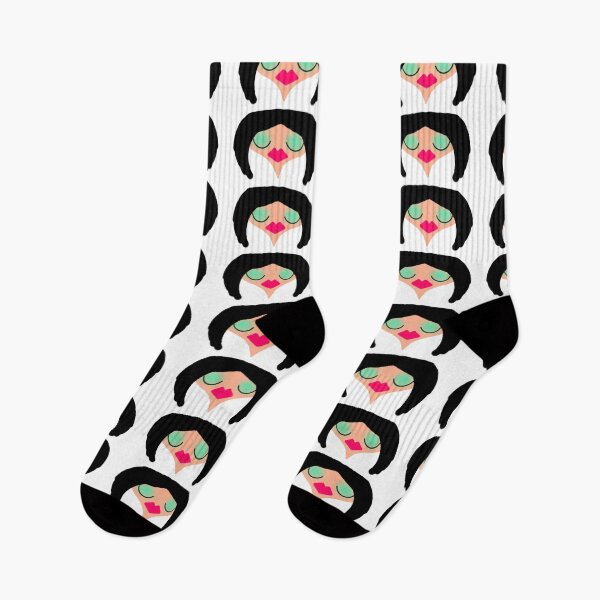 Item preview, black haired, top head wearing eyeshadow. designed and sold by EmporiumAwesome.