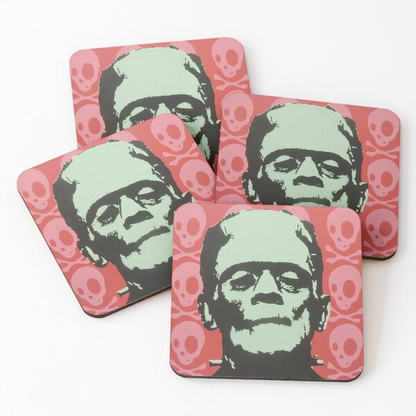Aperçu de l'œuvre Frankenstein rouge créée et vendue par SpookyRepublic.