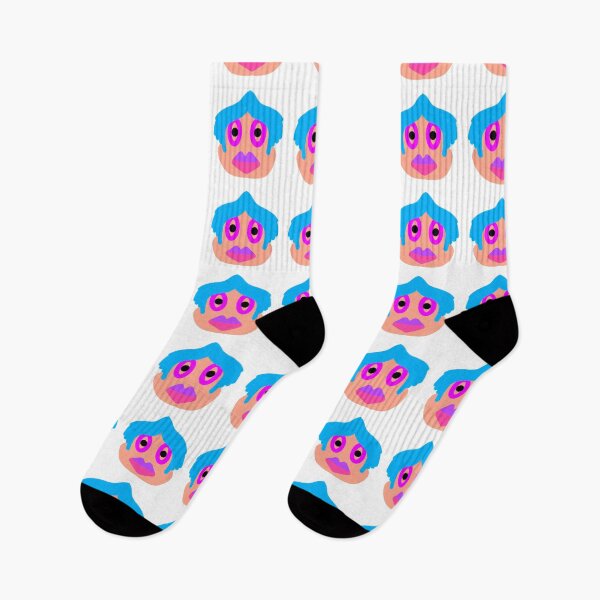 Item preview, blue haired digital art person designed and sold by EmporiumAwesome.