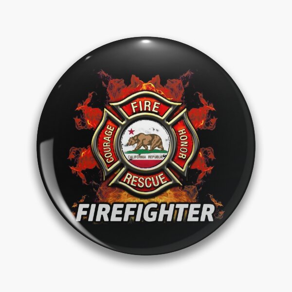 Item preview, FIREFIGHTER COURAGE FIRE HONOR RESCUE T-SHIRT designed and sold by bigerdan.