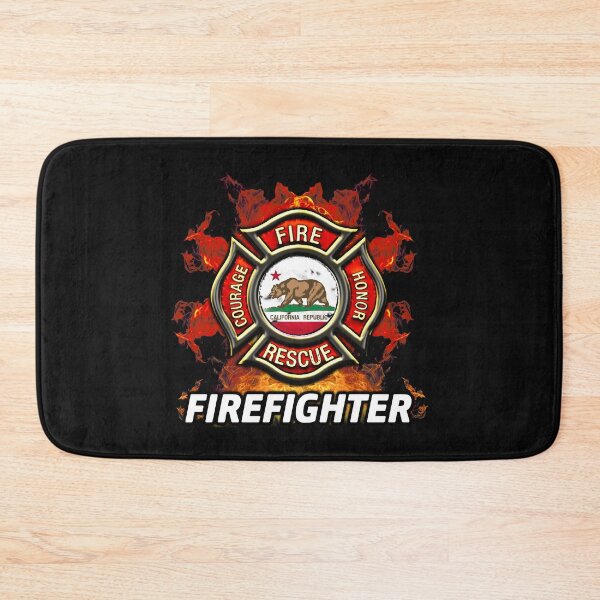 Item preview, FIREFIGHTER COURAGE FIRE HONOR RESCUE T-SHIRT designed and sold by bigerdan.