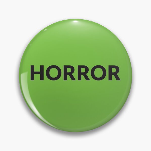 Item preview, Green Horror Movie Sticker designed and sold by SpookyRepublic.