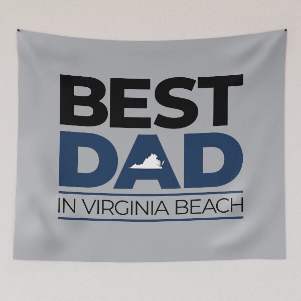 Item preview, Best Dad in Virginia Beach designed and sold by OddPop.