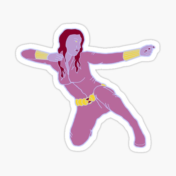 Fighting in Pink Sticker