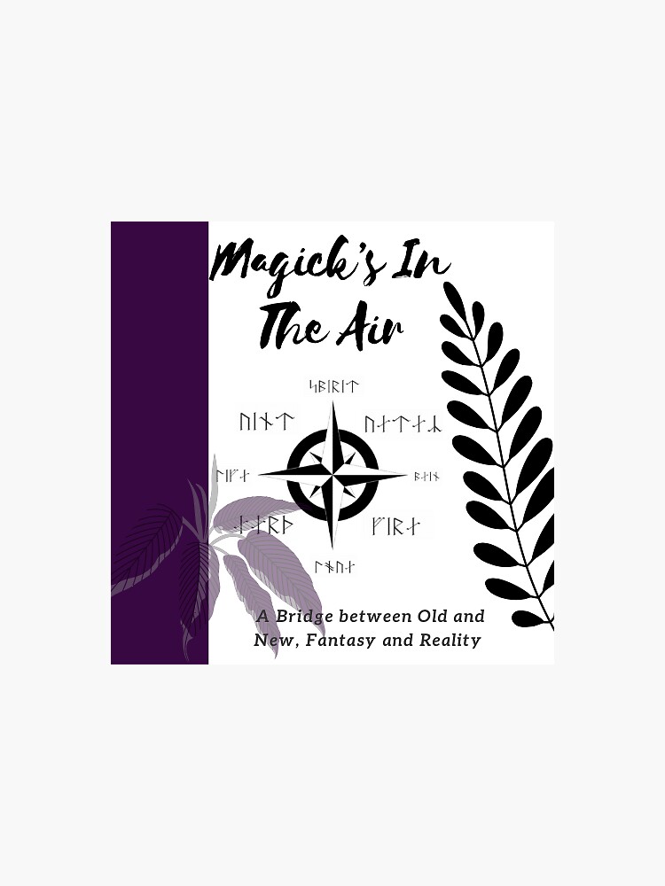 Thumbnail 3 of 3, Sticker, Magick’s Logo designed and sold by MagicksInTheAir.