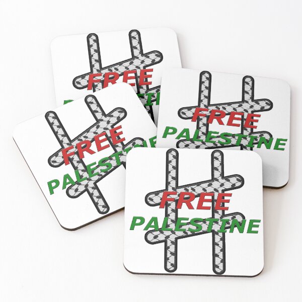 Item preview, hashtag free Palestine  designed and sold by Fifi Cat .