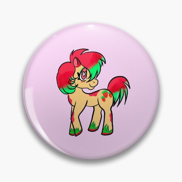 Item preview, Strawberry pony w/o background designed and sold by Starmiaofairy.