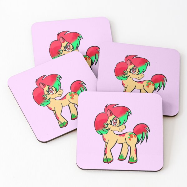 Item preview, Strawberry pony w/o background designed and sold by Starmiaofairy.