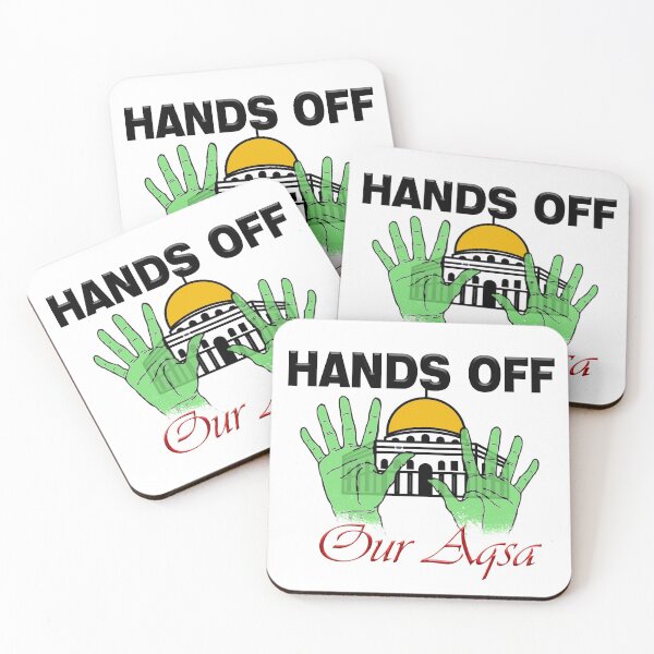 Item preview, hands off al-aqsa mosque free Palestine  designed and sold by Fifi Cat .
