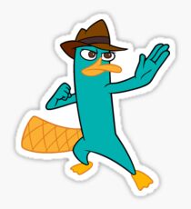 Perry The Platypus Sticker