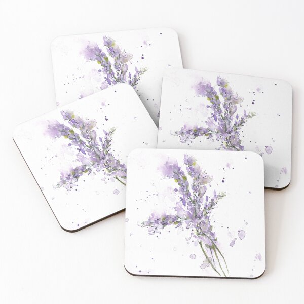 Lavender Coasters (Set of 4)