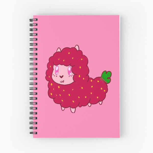 Item preview, Strawberry Chibi Llama w/o background designed and sold by Starmiaofairy.
