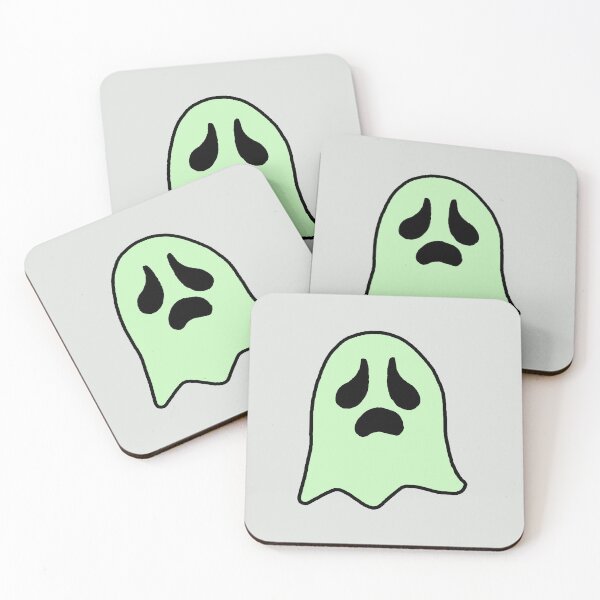 Item preview, Sad Green Ghostie designed and sold by Cutest-Raccoon.