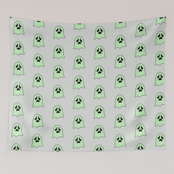 Item preview, Sad Green Ghostie designed and sold by Cutest-Raccoon.