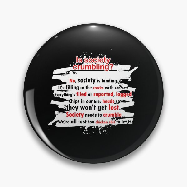 Item preview, Crumbling Society designed and sold by Troy Green.
