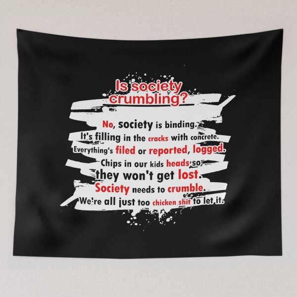 Item preview, Crumbling Society designed and sold by Troy Green.