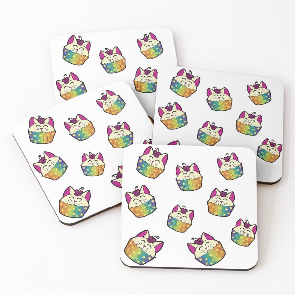 Item preview, Cloud of Rainbow Catcakes designed and sold by Ryphna.