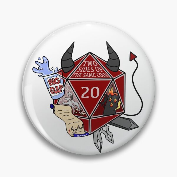 Item preview, Cody Nightangel Walsh D20 designed and sold by citrinecreates.