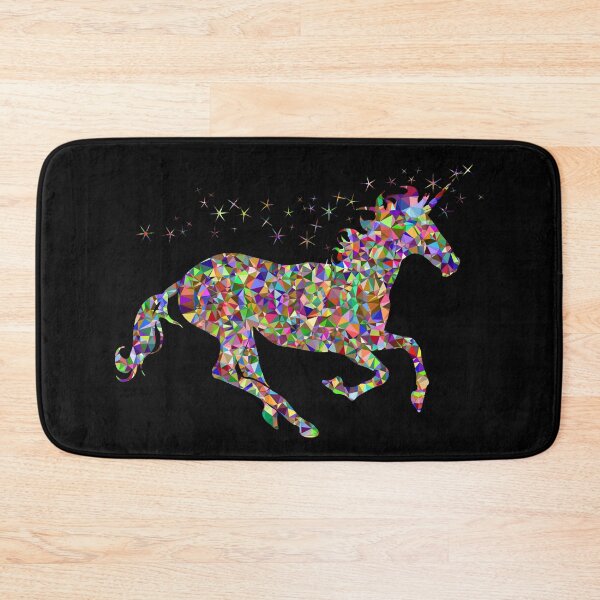 Item preview, Prancing Multi Rainbow Colored Magical Unicorn Design designed and sold by EarthArtDesigns.