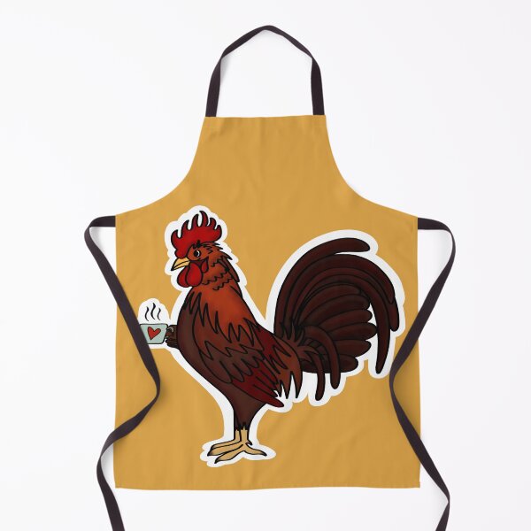 Item preview, Key West Chicken Drinking Coffee designed and sold by pitzlplace.
