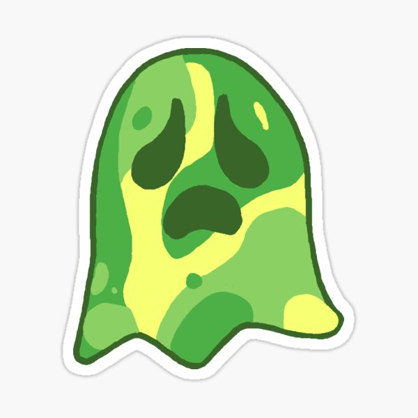Sad Cartoon Monster Stickers Redbubble - roblox revenge of the slimes strongest monsters