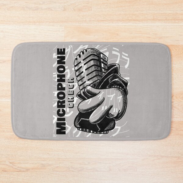 Item preview, Micrófono Check Vintage Mic - RAP & Hip Hop - # Freestyle designed and sold by onjcdesign.