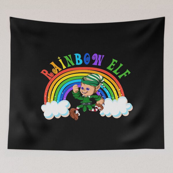 Item preview, LGBT Rainbow Elf Funny Christmas  designed and sold by Kaceton.