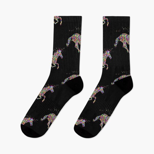 Item preview, Prancing Multi Rainbow Colored Magical Unicorn Design designed and sold by EarthArtDesigns.