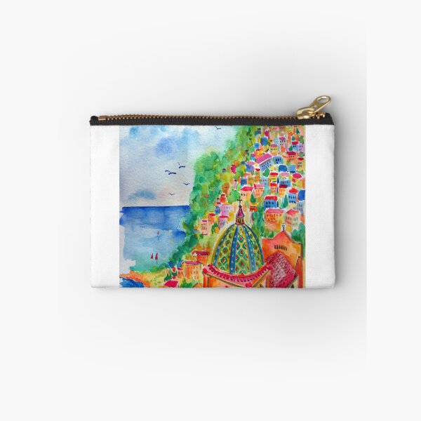 Artikelvorschau, Positano Aquarell entworfen und verkauft von Roberto Gagliardi.