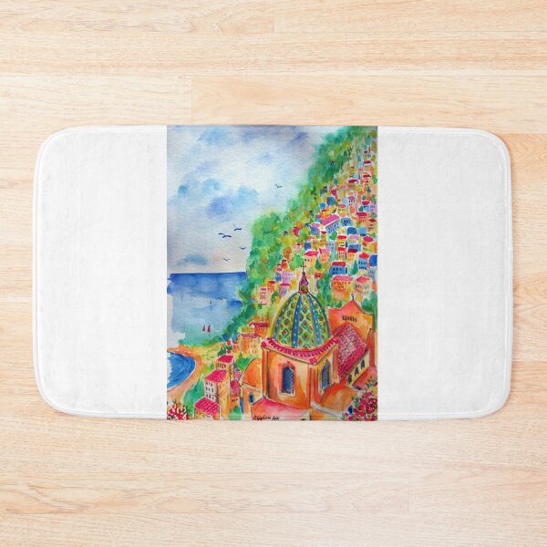 Item preview, Positano watercolor  designed and sold by Roberto Gagliardi.