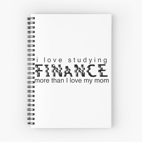 Item preview, I Love Studying Finance designed and sold by Faith McNaughton.
