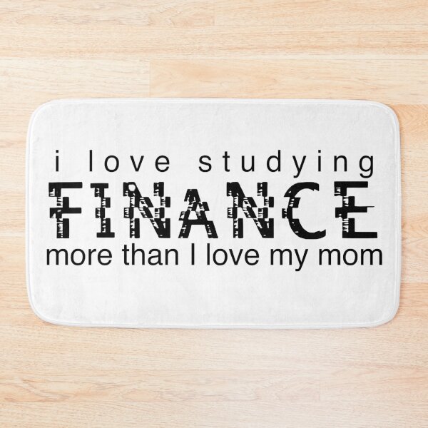 Item preview, I Love Studying Finance designed and sold by Faith McNaughton.