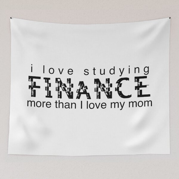 Item preview, I Love Studying Finance designed and sold by Faith McNaughton.