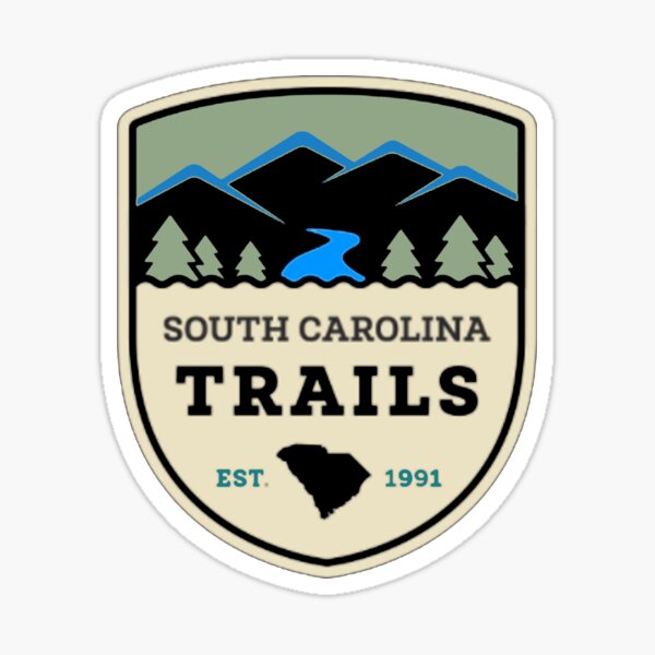 Item preview, South Carolina Hiking Trails designed and sold by SwampfoxDesign.