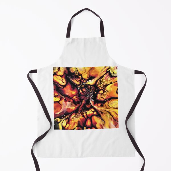 Item preview, RED AND GOLD ACRYLIC BLOOM designed and sold by Jennifer Leavey Designs.