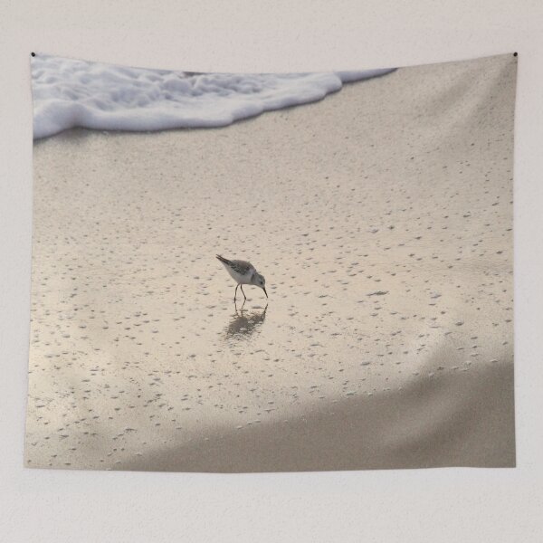 Item preview, Morning walk on the beach with Sandpipers. designed and sold by YR-Collections.