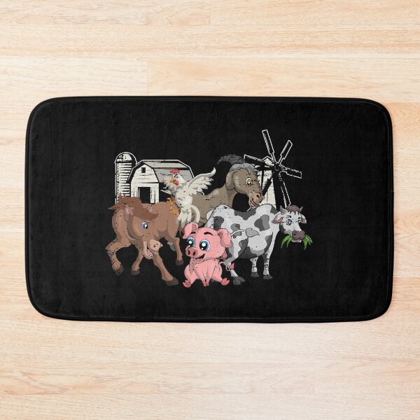 Item preview, Farm Animal Pig Cow Donkey Rooster  designed and sold by Kaceton.