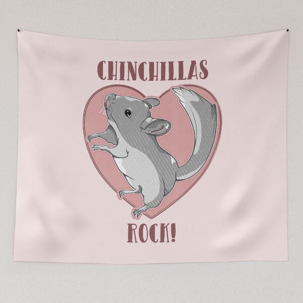 Item preview, Chinchillas rock designed and sold by piedaydesigns.