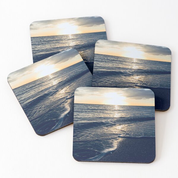 Item preview, Atardecer en la playa de Black Rock designed and sold by Seasonsinprint.